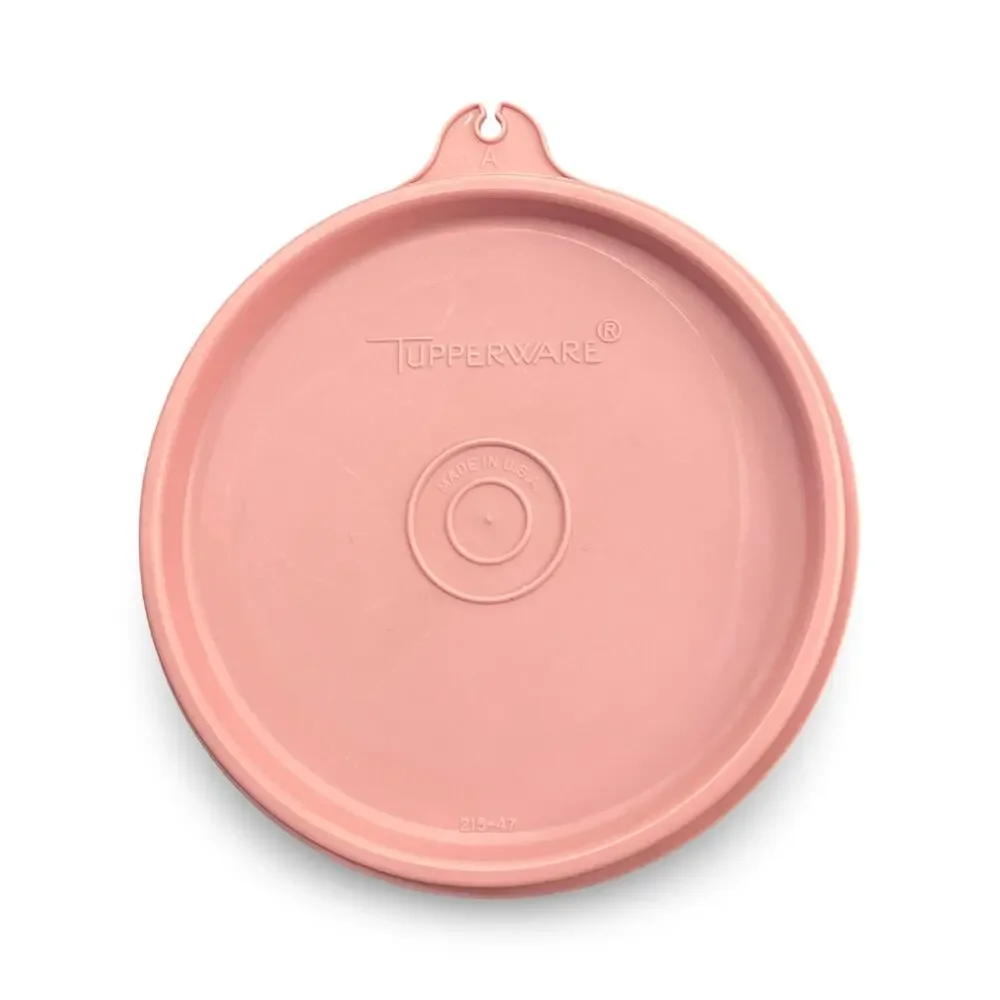 Vintage Tupperware Replacement Lid 215 Pink Mauve 4
